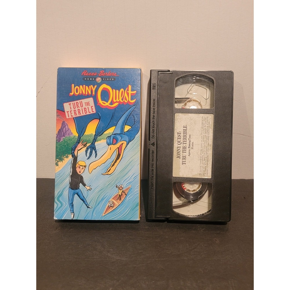 Vintage 1991 Jonny Quest VHS Tape-Turu the Terrible Tested‎ Works - Picture 4 of 4